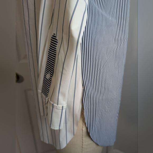 Lysse Navy and White Striped Tunic - Picture 5 of 10